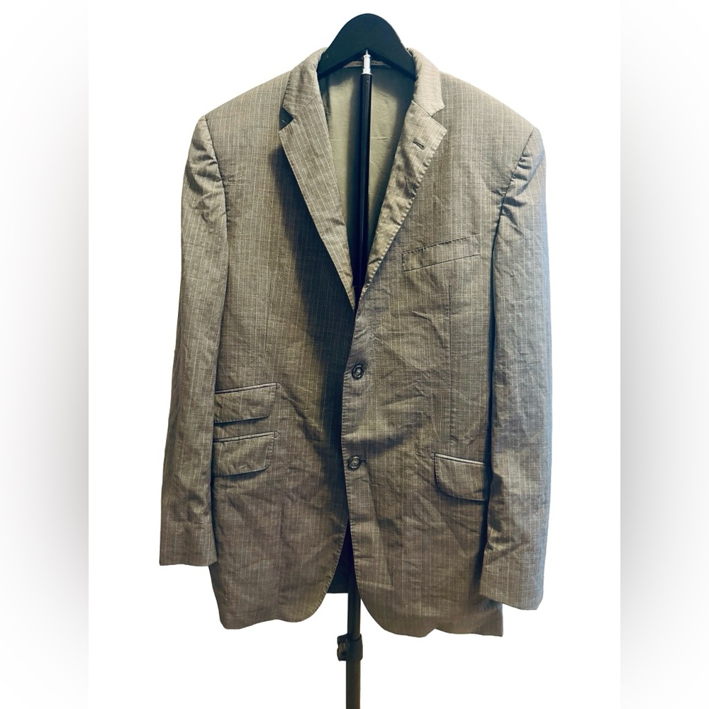 Vintage Burberry London Men’s Blazer | 42L | Made in USA
